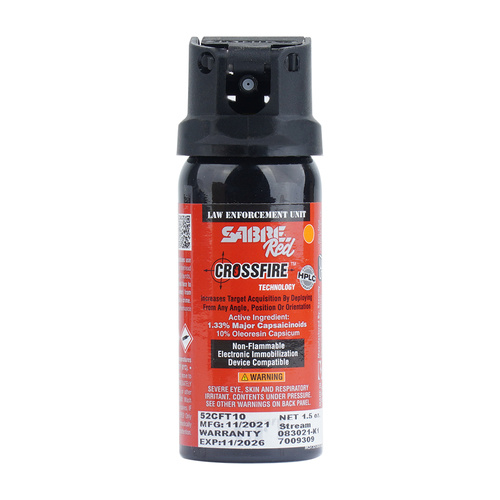 Sabre Red - Crossfire MK3 Pepper Spray - Gel - Stream - 53 ml - 52CFT10-GEL - Pepper Sprays