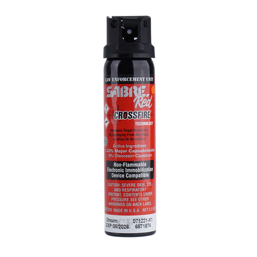 Sabre Red - Crossfire MK4 Pepper Spray - Stream - 89 ml - 52CFT30
