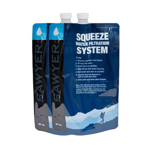 Sawyer - Squeezable Water Bags - 2 L - 2 pcs - SP114