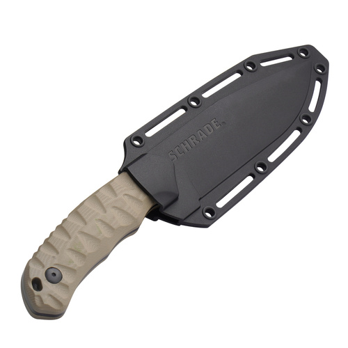 Schrade IBeam Fixed Blade Hunting Knife FDE 1185977 best price