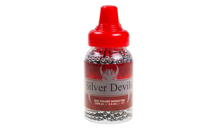 Silver Devils - Steel BB Pellets - 1500 pcs - 4,5 mm - BB