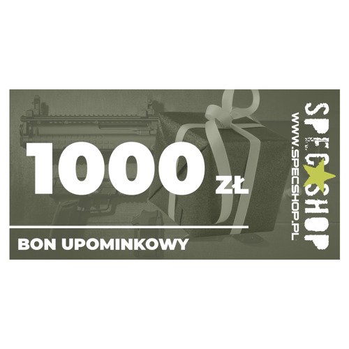 SpecShop.pl - Gift Card - 1000 PLN - Gift Idea for more than €75