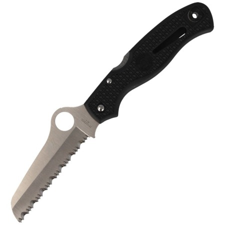 Spyderco - Atlantic Salt Black FRN Knife - C89SBK - Folding Blade Knives