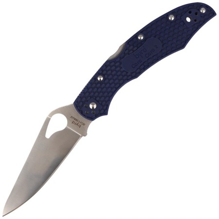 Spyderco - Byrd Cara Cara™ 2 FRN Blue Knife - BY03PBL2 - Folding Blade Knives