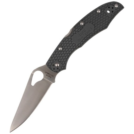 Spyderco - Byrd Cara Cara™ 2 FRN Gray Knife - BY03PGY2 - Folding Blade Knives