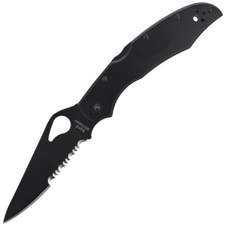 Spyderco - Byrd Cara Cara™ 2 Stainless Black Blade Knife - BY03BKPS2 - Folding Blade Knives