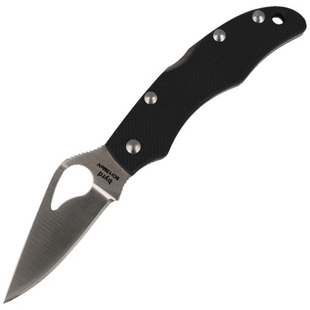 Spyderco - Byrd Finch™ 2 G-10 Black Knife - BY11GP2