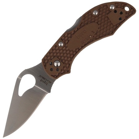 Spyderco - Byrd Robin™ 2 FRN Brown Knife - BY10PBN2 - Folding Blade Knives