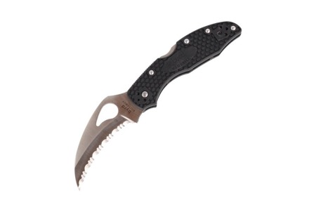 Spyderco - Folding knife Byrd™ Hawkbill FRN Black SpyderEdge - BY22SBK - Folding Blade Knives