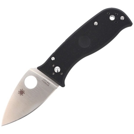 Spyderco - Lil' Temperance™ 3 G-10 Black Knife - C69GP3 - Folding Blade Knives