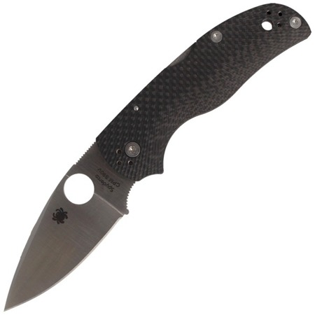 Spyderco - Native® 5 Fluted Carbon Fiber CPM S90V Knife - C41CFFP5 - Folding Blade Knives