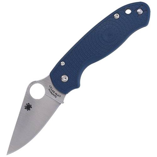 Spyderco - Para 3 Folding Knife - CPM SPY27 - FRN - Blue - C223PCBL  - Folding Blade Knives