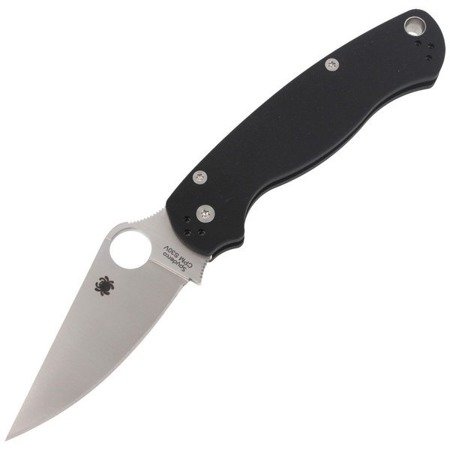 Spyderco - Para Military™ 2 G-10 Black Folding Knife - C81GP2 - Folding Blade Knives