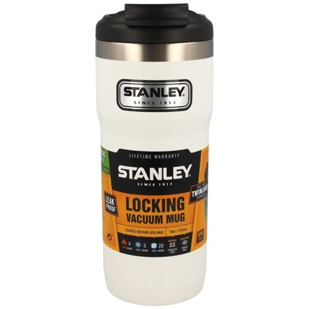 Stanley - Thermal Mug Classic TwinLock polar white 473ml - 10-06443-006