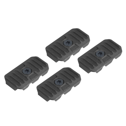 Strike Industries - Rail covers with cable management system - Short - 4 pcs. - Black - SI-AR-CM-COVER-S-BK - Other Accessories 
