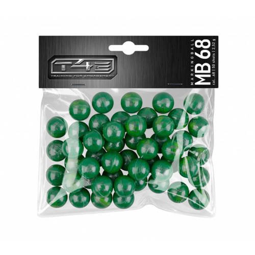 Umarex - T4E MB Green marking balls for Umarex T4E HDS and SG-68 - cal .68 - 50 pcs - 2.4790 - Defense Training Markers