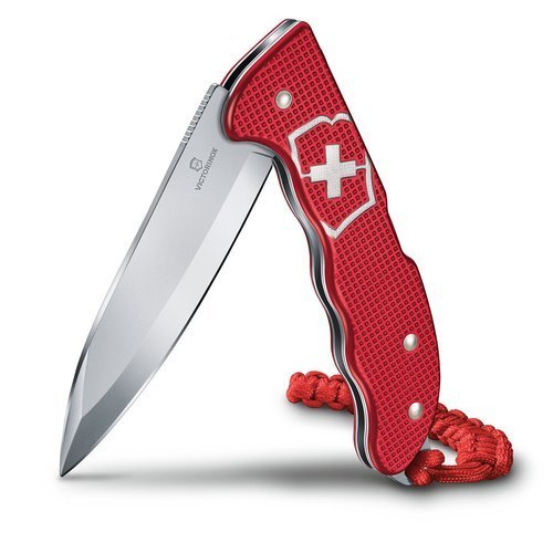 Victorinox - Hunter Pro Alox Folding Knife - Red - 0.9415.20 - Folding Blade Knives