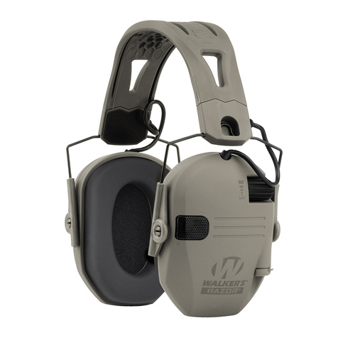 Walker's - Razor Slim Electronic Tacti-Grip - Flat Dark Earth - GWP-RSEMRH-MFDE - Active Headphones