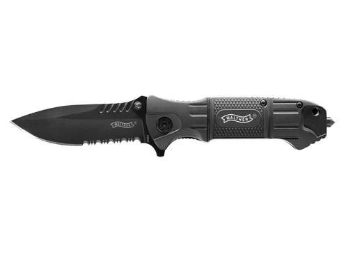 Walther - BTK Black Tac Folding Knife - 5.0715 - Folding Blade Knives