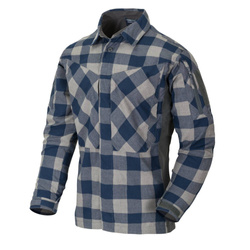  Helikon - Hemd MBDU Flannel Shirt® - Slate Blue Checkered - KO-MBD-PO-C0