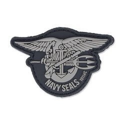 101 Inc. - 3D-Aufnäher - Navy Seals - Grau