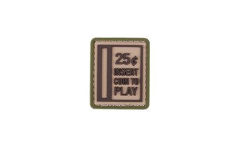 101 Inc. - 3D-Emblem - Münze einwerfen zum Spielen - Sand - 444130-7152