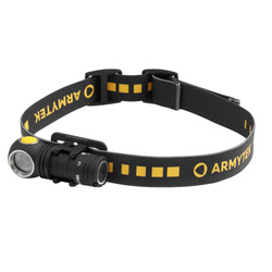 Armytek - Wizard C1 Pro Wiederaufladbare Taschenlampe / Stirnlampe - 1000 lm - 900 mAh - Weißes Licht - F09001C