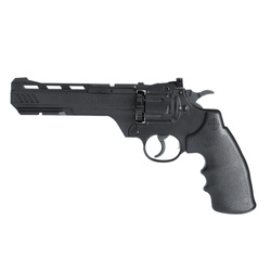 Crosman - Vigilante Airgun Revolver - 4,5 mm Diabolo / 4,46 BB - 6'' Lauf - Schwarz - CCP8B2