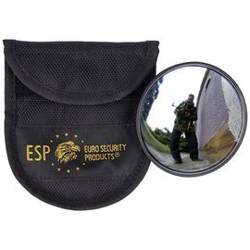 ESP – Taktischer Spiegel für 71 mm Teleskopschlagstock mit Koffer – Schwarz – BMO-02-18 / BMH-02