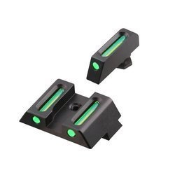 GunPany - Fiber Sights Combo für Glock - Lange Version - Grün - SCIS-05 
