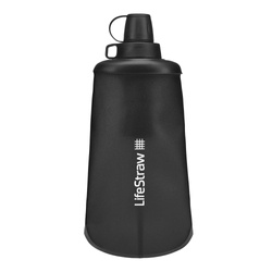LifeStraw - Peak Squeeze Bottle Faltflasche - 0,65 L - Dark Mountain Gray