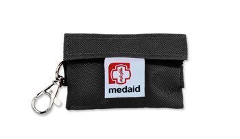 Medaid - Erste-Hilfe-Kit-Schlüsselanhänger Plus - Schwarz