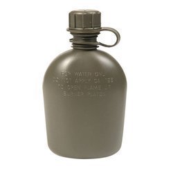 Mil-Tec - Feldflasche US 1QT - ohne Deckel - OD Grün - Original