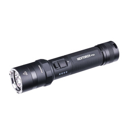 NEXTorch - P84 LED Taktische Taschenlampe mit 4800 mAh Akku - 3000 lm - Schwarz - P84