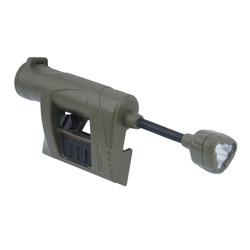 Princeton Tec - Charge MPLS LED-Helm-Taschenlampe - 55 Lumen - Rot / Blau / IR - Olive Drab - C-RBI-OD