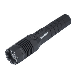 Ruger - Wiederaufladbare LED-Taschenlampe mit Elektroschocker - 120 lm - 1.46 uC - Schwarz - RU-S-5000SF