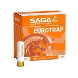 SAGA - Schrotflintenmuniton 12/70 Eurotrap 24 g
