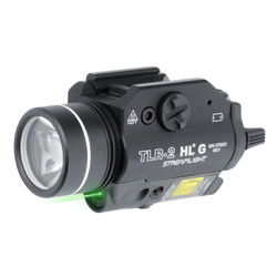 Streamlight - TLR-2 HL-G Taktische LED Waffenlampe - 1000 Lumen - Grüner Laser - Schwarz - L-69265
