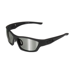 Swiss Eye - Tomcat polarisierte ballistische Brille - Schwarz / Rauch - 40402