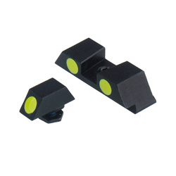 Vector Optics - Fiber Sights Combo für Glock - Kurze Version - Grün - SCIS-06
