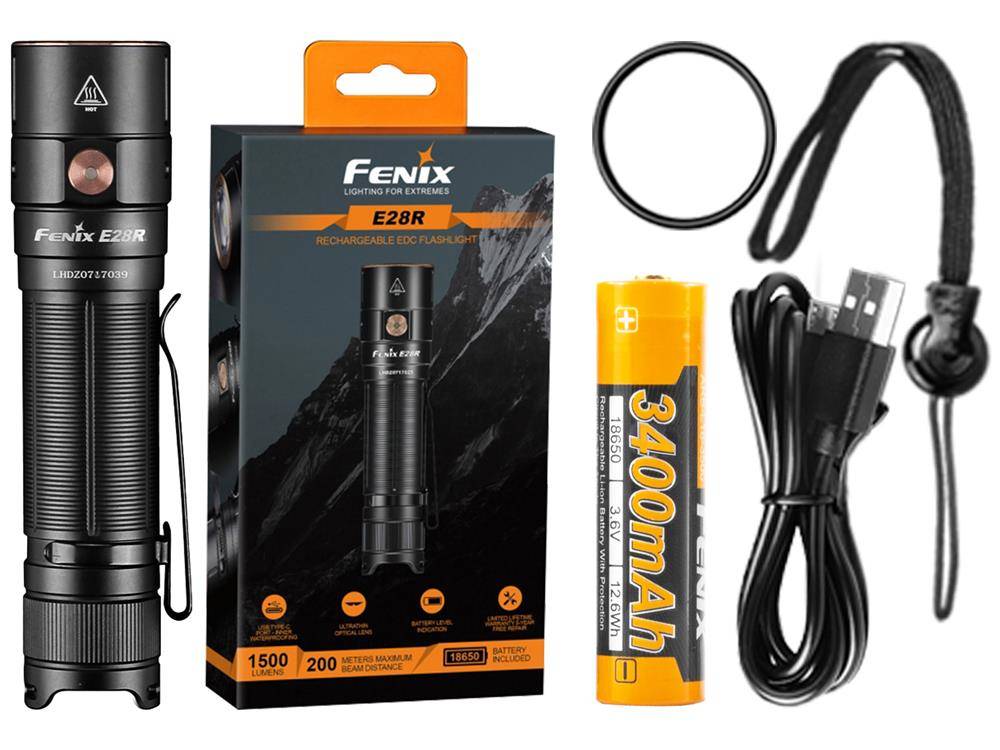 Fenix E28R LED Taschenlampe 1500 Lumen 