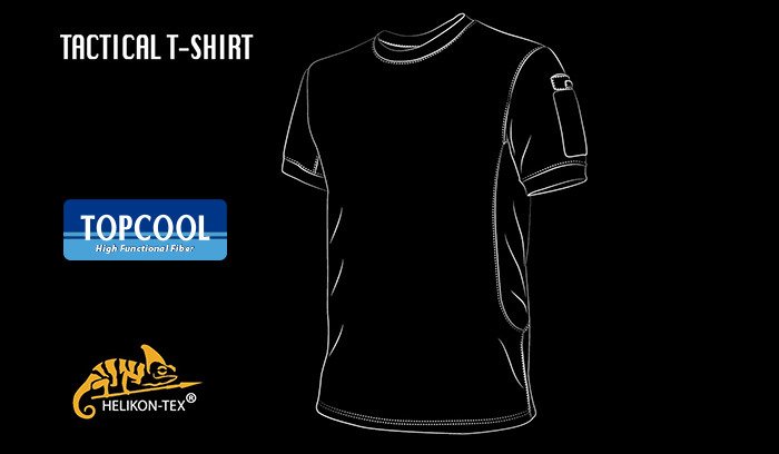 Helikon-Tex TACTICAL T-Shirt TAKTISCHES SHIRT Shadow Grey TopCool Lite 