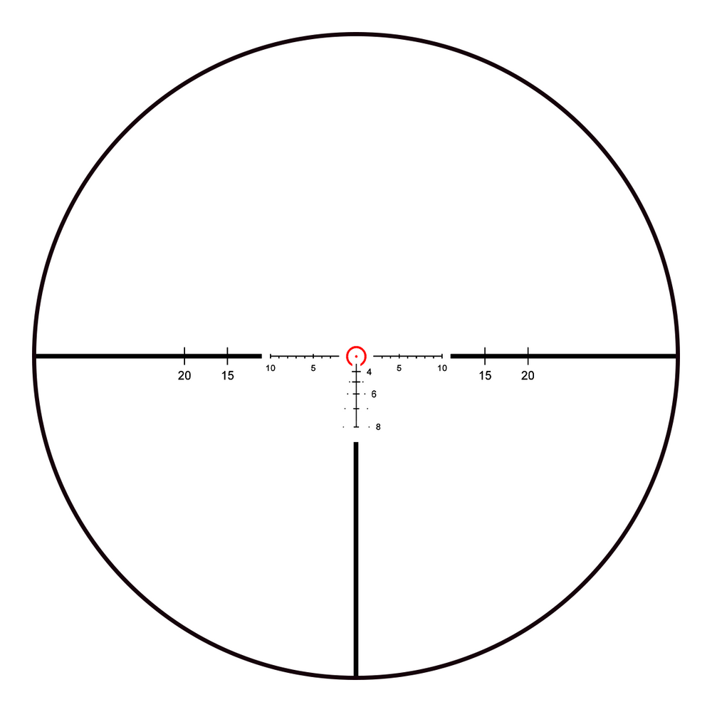 Vector Optics Zielfernrohr LPVO Continental x6 Tactical 16x24