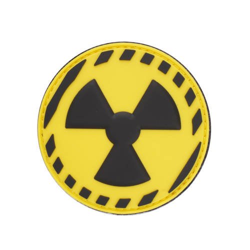 101 Inc. - 3D-Aufnäher - nuklear - gelb - 444130-7333