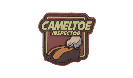 101 Inc. - 3D-Emblem - Cameltoe Inspector - Braun - 444130-7188 -  3D PVC Morale Patches