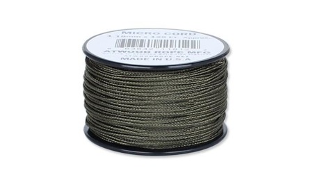 Atwood Rope MFG - Micro Cord - 1,18 mm - Olive Drab - Spule 125ft - Paracord
