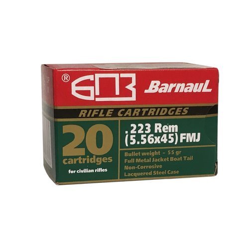 Barnaul - Gewehrmunition .223 Rem FMJ 55 gr / 3,56 g