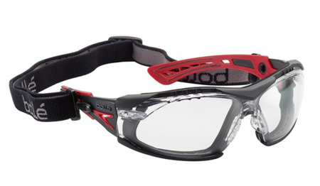 Bolle Safety - Schutzbrille RUSH+ - Transparent - RUSHPFSPSI - Schutzbrille