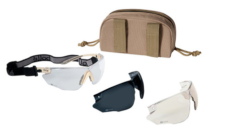 Bolle Tactical - Balistische Brille COMBAT - Tan - COMBKITS - Sonnenbrille