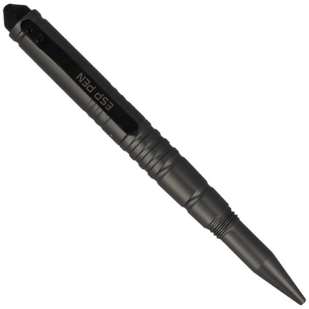 ESP - Taktischer Kugelschreiber mit Glasbrecher - Titanium Blau - KBT-03-T